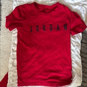 Jordan Red Short Sleeve Tee